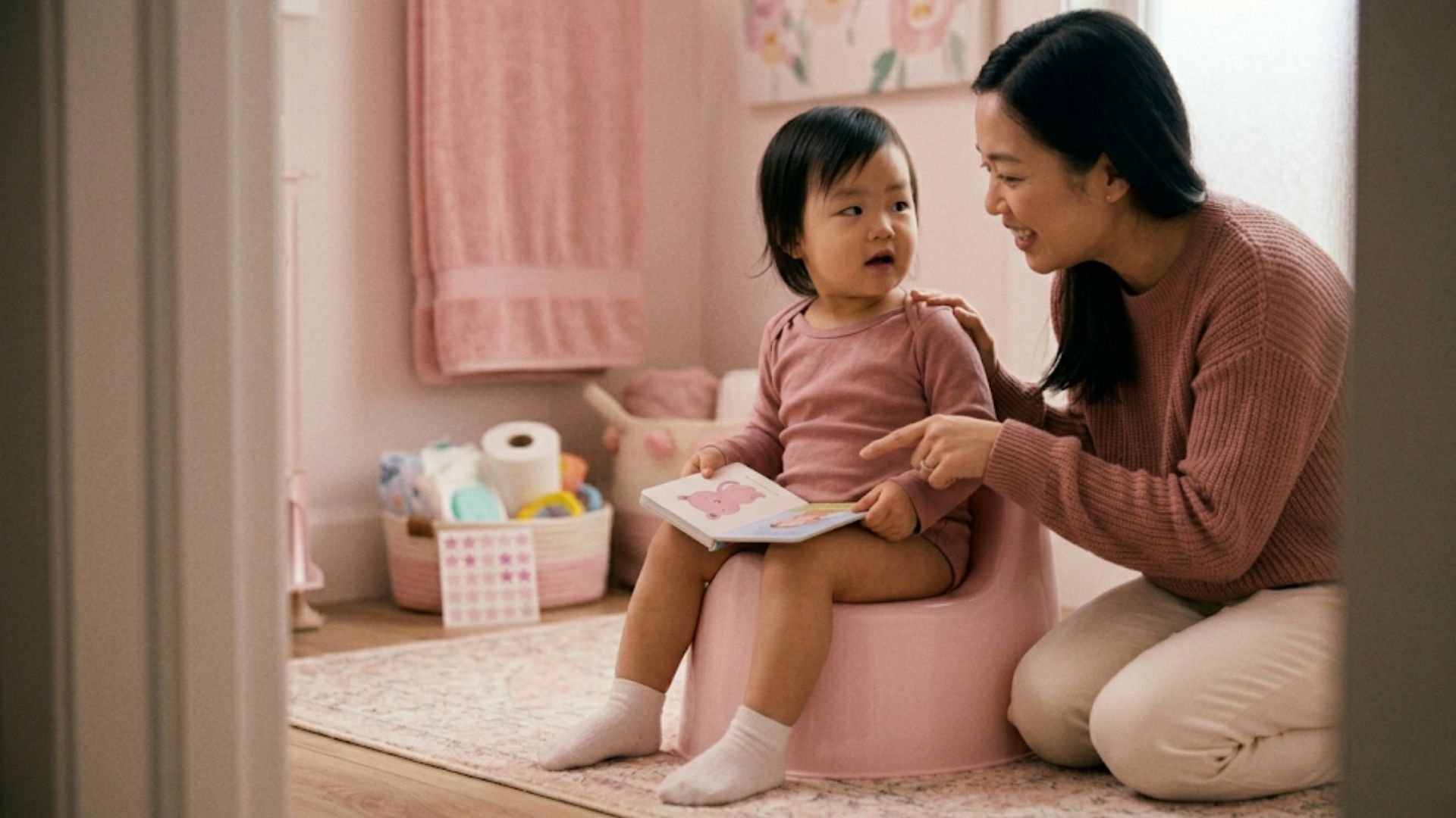 Cách Dạy Bé Gái Đi Vệ Sinh