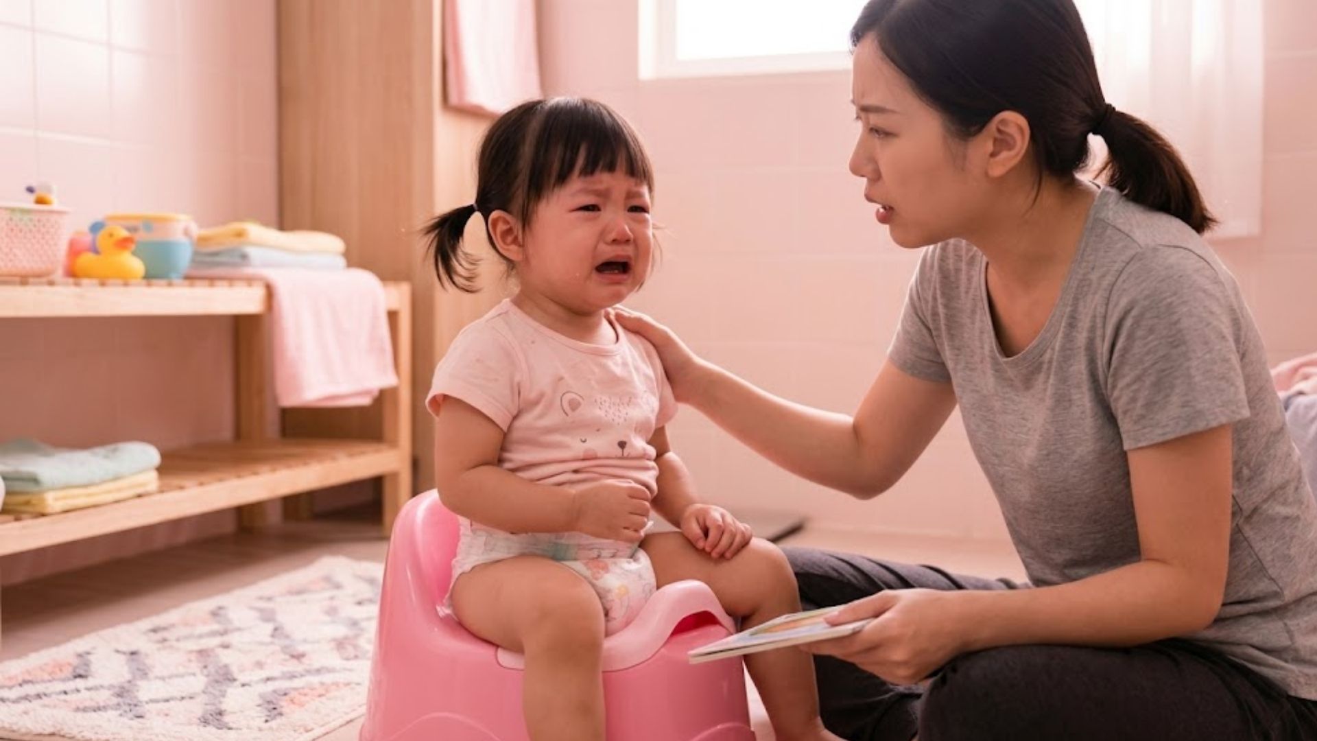 Cách Xử Lý Việc Thoái Lui Trong Quá Trình Dạy Bé Đi Vệ Sinh