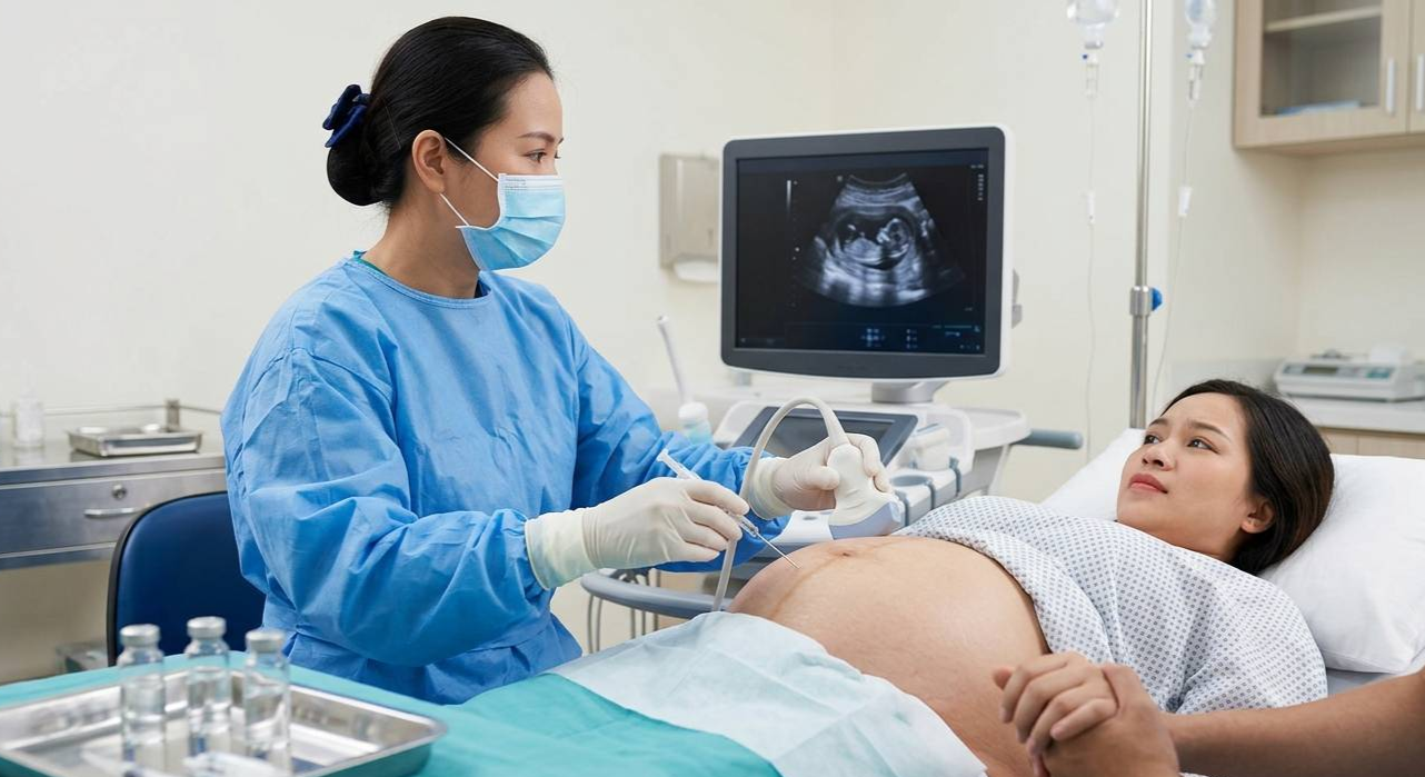 Chọc ối là gì? Quy trình và những điều mẹ bầu cần biết