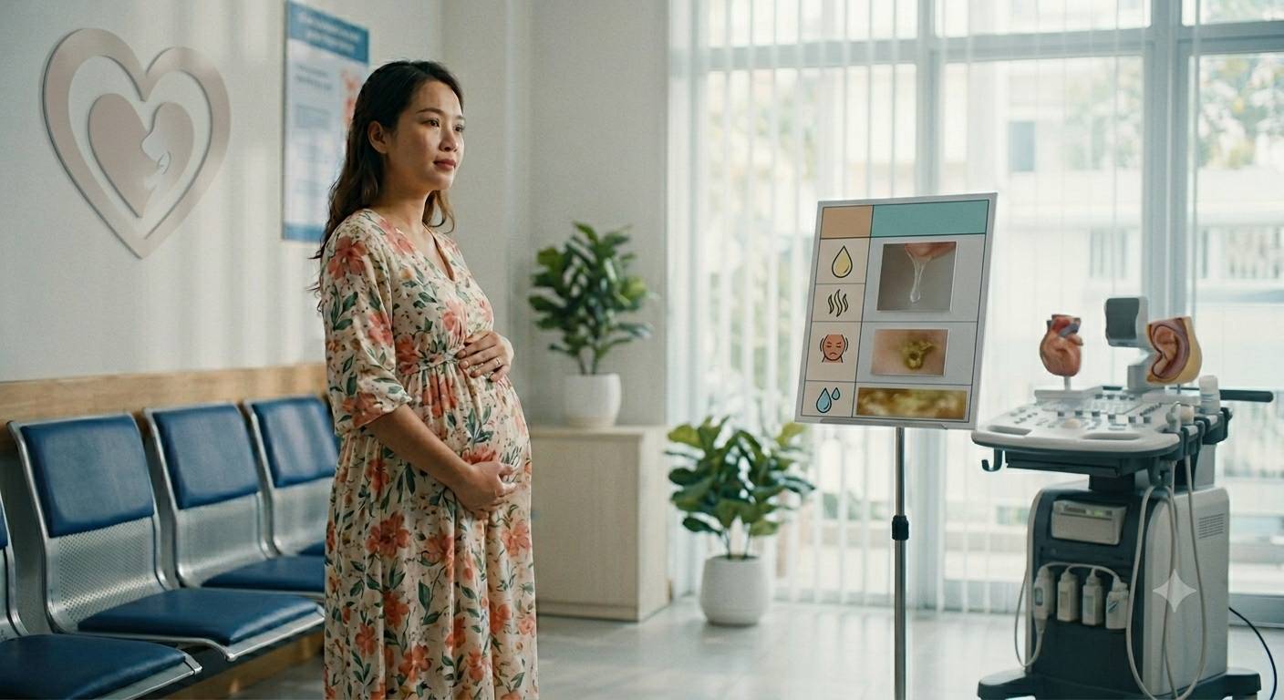 Dịch tiết âm đạo trong thai kỳ: Khi nào là bình thường và khi nào mẹ cần cảnh giác?