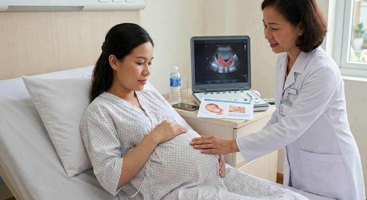 Nhau thai tiền đạo là gì? Dấu hiệu và những điều mẹ cần biết