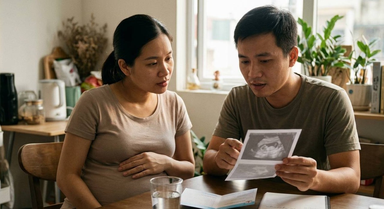 Sàng lọc độ mờ da gáy là gì? Dấu hiệu và những điều mẹ cần biết