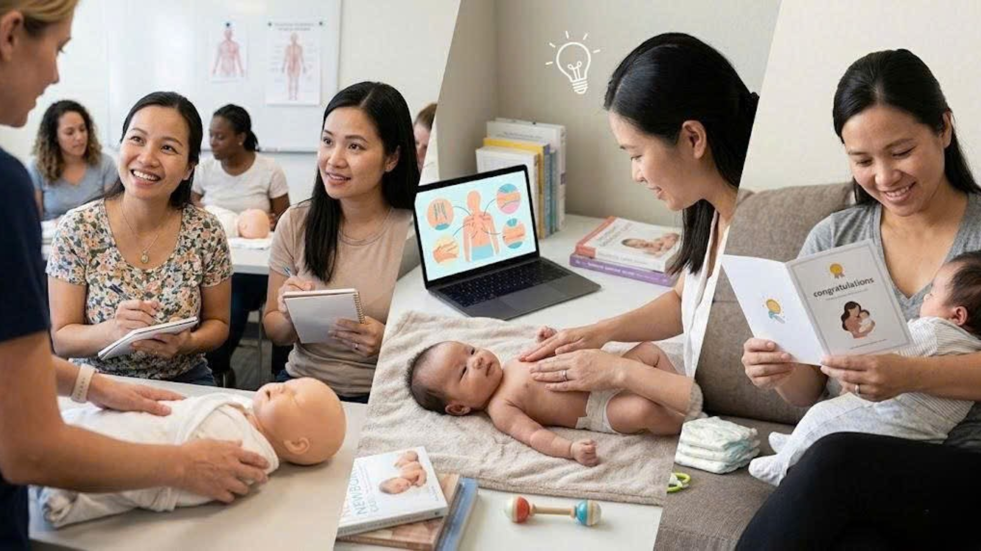 Top 4 chứng chỉ chăm sóc sức khỏe chuẩn y khoa dành  cho mẹ bỉm năm 2026
