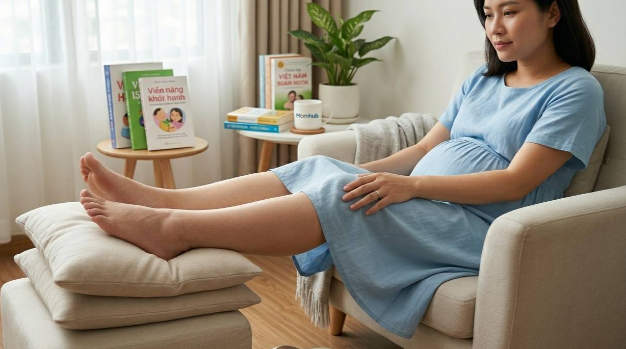 Tại sao mẹ bầu bị phù chân? Giải mã nguyên nhân từ góc nhìn chuyên gia