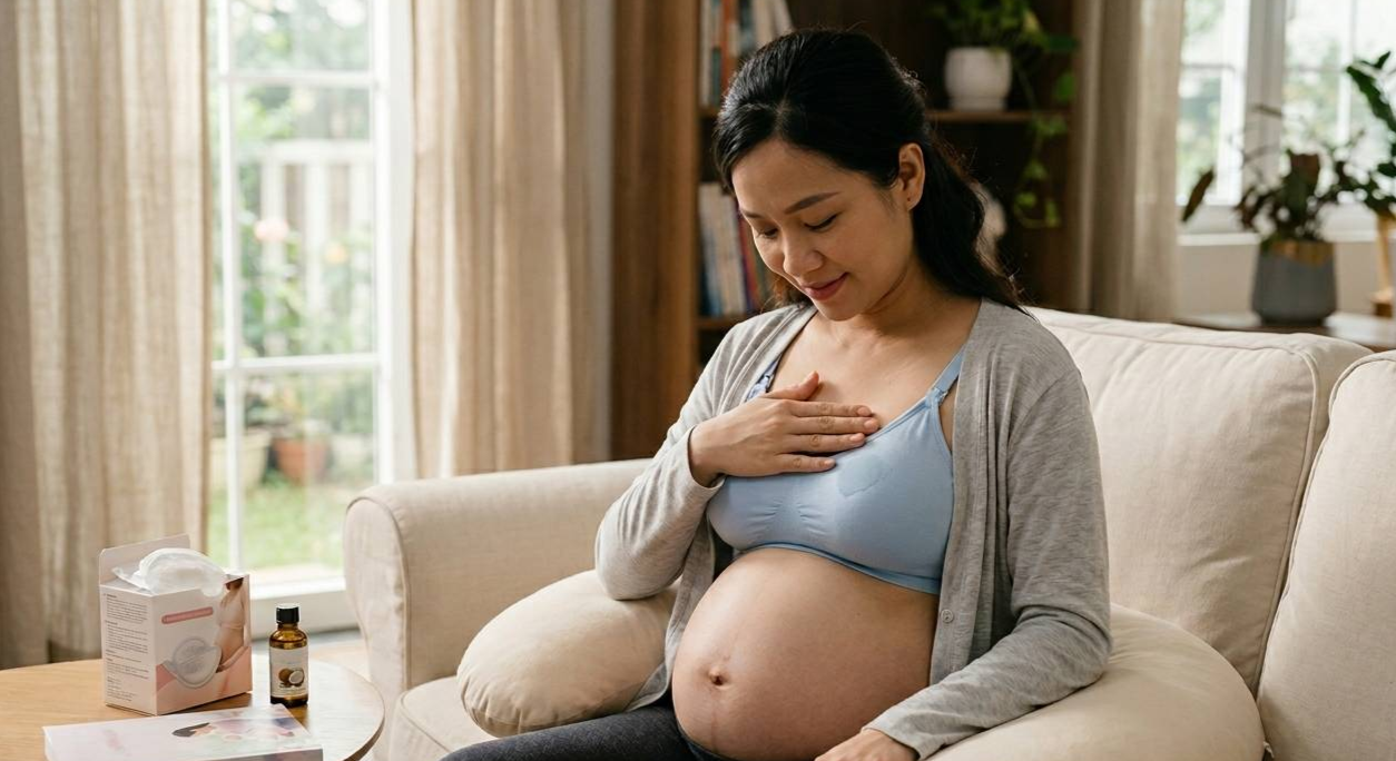Tại sao ngực rỉ sữa khi mang thai? Giải mã nguyên nhân từ góc nhìn chuyên gia