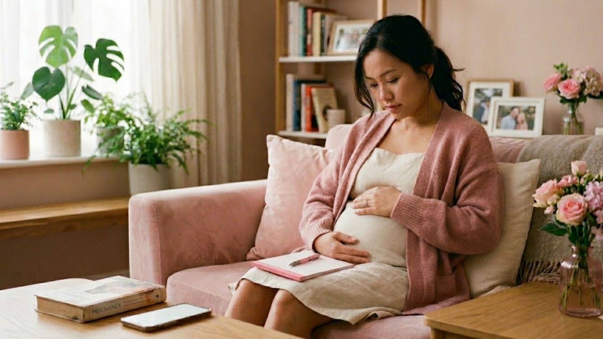 Thai 8 tuần tuổi mẹ bầu cần lưu ý gì