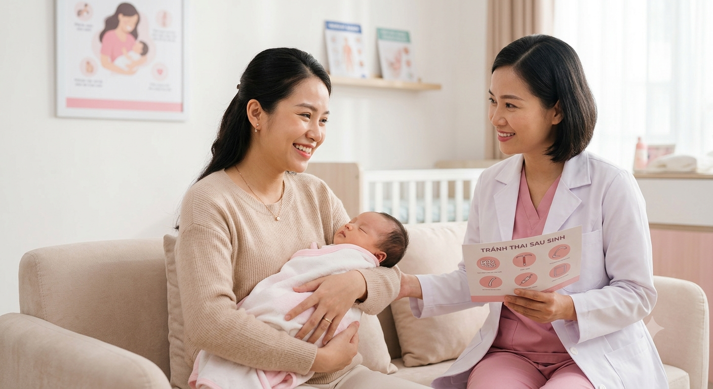 Top 6 biện pháp tránh thai sau sinh an toàn và hiệu quả nhất năm 2026