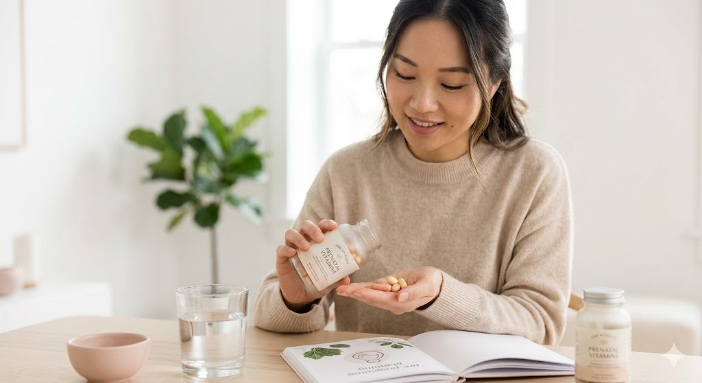 Vitamin trước sinh: Mẹ nên bắt đầu uống từ khi nào? Giải đáp từ chuyên gia