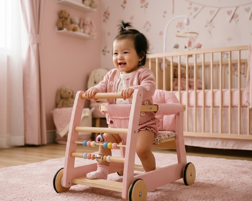 Xe tập đi cho bé: Mẹ có nên dùng không? Giải đáp từ chuyên gia