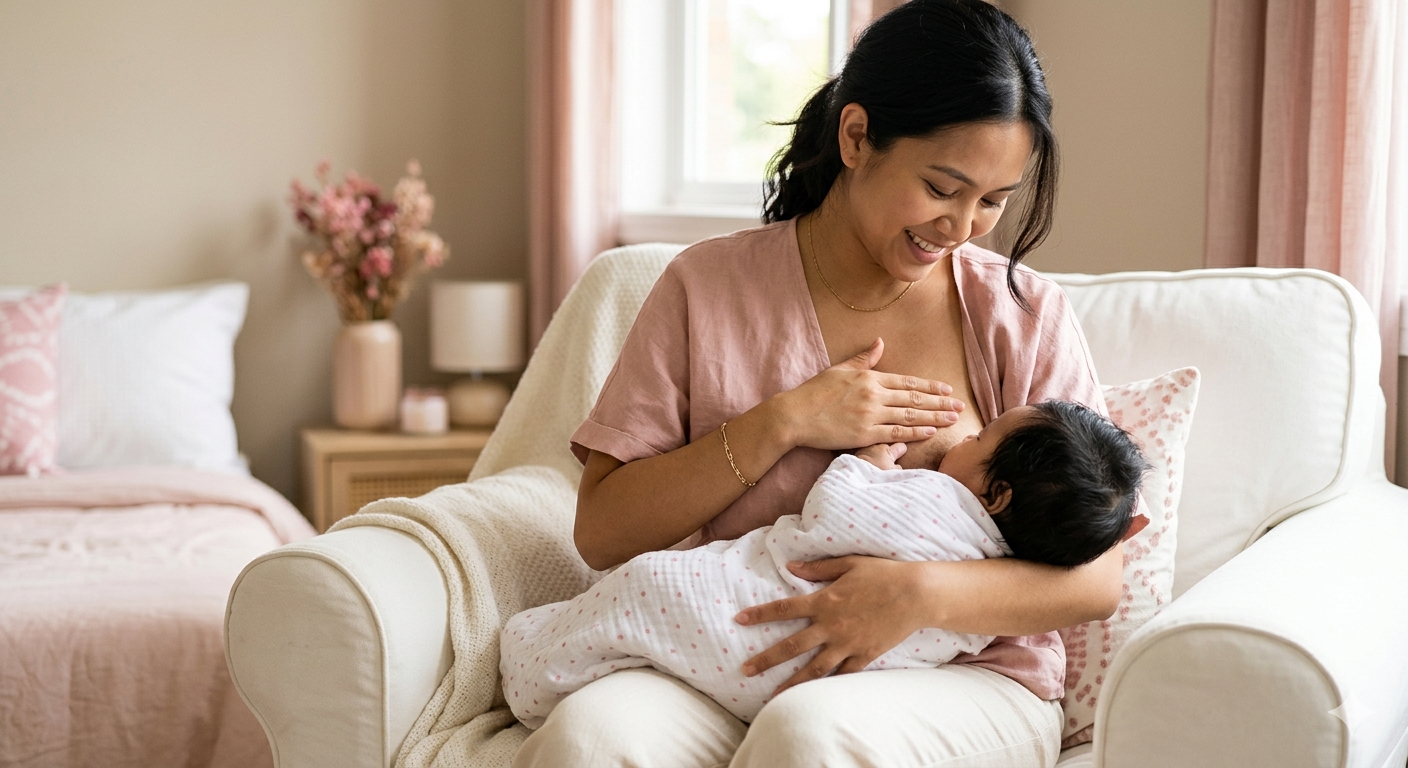 Massage ngực khi cho con bú: Bí quyết giúp dòng sữa mẹ thông suốt và dồi dào