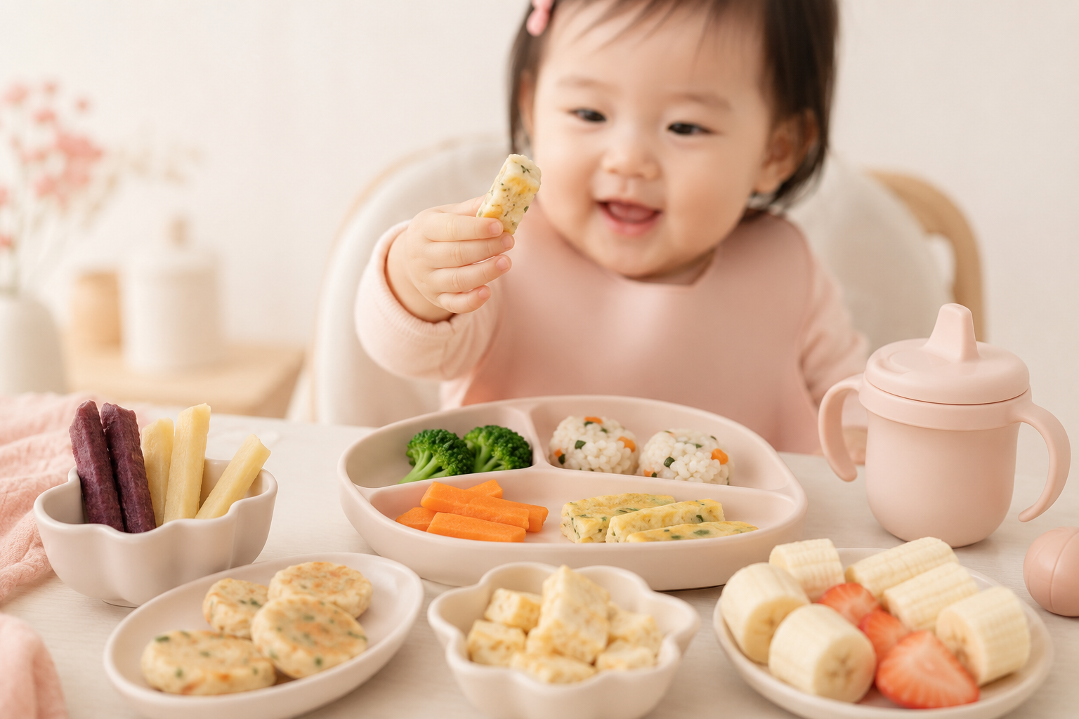 Thức ăn cầm tay (Finger food) cho bé: Cẩm nang giúp con tự lập  trong bữa ăn