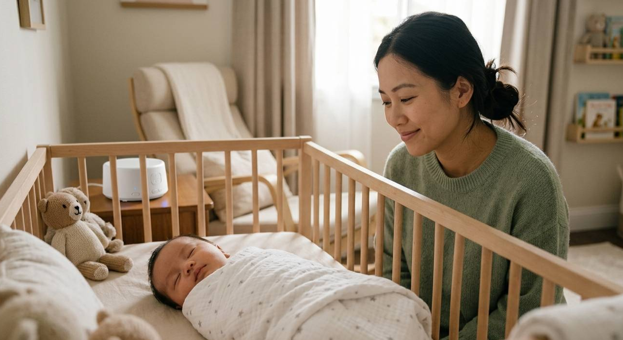 Tiếng Ồn Trắng Có Thực Sự Giúp Bé Ngủ Ngon Và An Toàn Không?