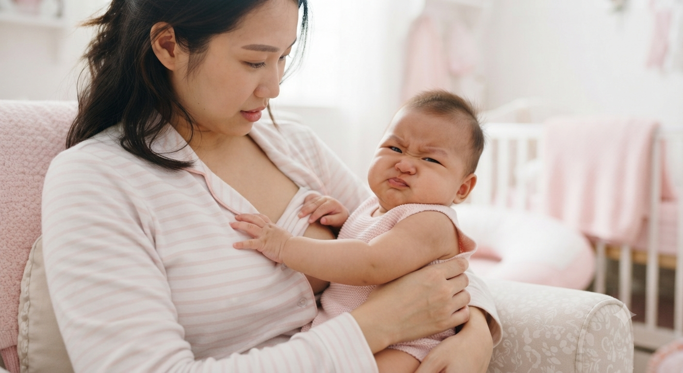 Hiện tượng bé từ chối bú mẹ: Giải mã nỗi lòng của bé cưng