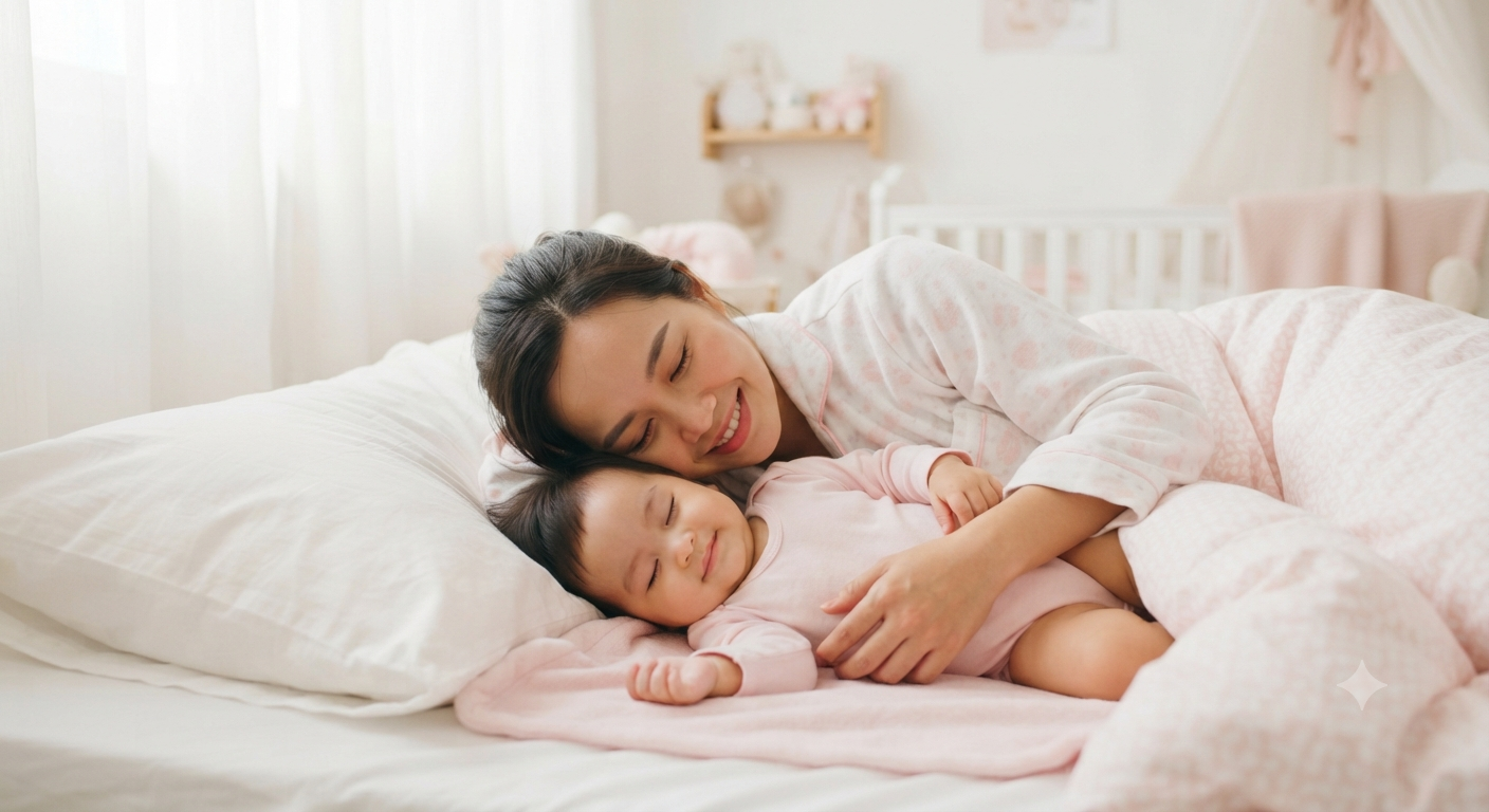 Khi nào bé yêu sẽ ngủ xuyên đêm? Bí quyết giúp mẹ và bé cùng ngon giấc
