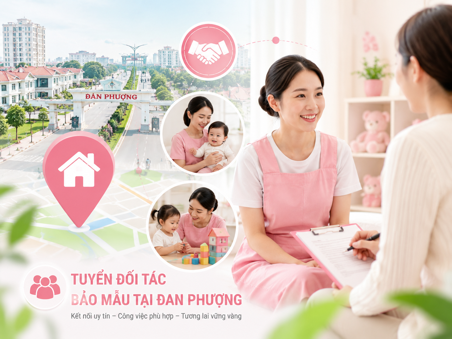 MomHub Tuyển Đối Tác Bảo Mẫu Tại Đan Phượng: Chủ Động Thời Gian, Thu Nhập Linh Hoạt