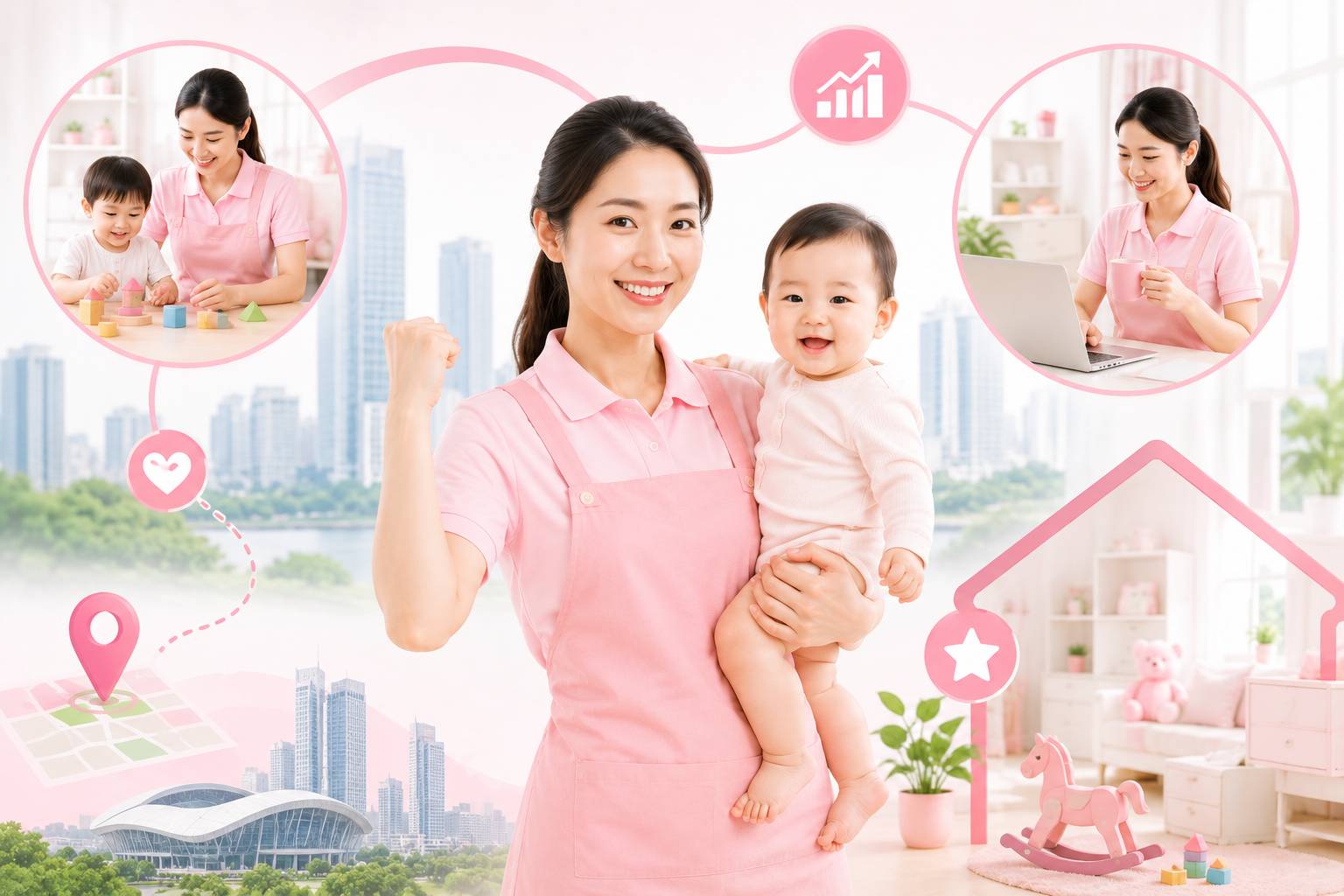 MomHub Tuyển Đối Tác Bảo Mẫu Tại Nam Từ Liêm: Chủ Động Cuộc Sống, Phát Triển Nghề Nghiệp