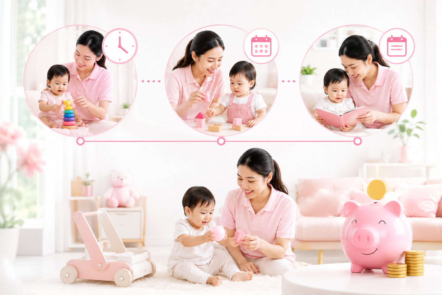 Thuê Bảo Mẫu Theo Giờ, Theo Ngày Hay Theo Tháng Tiết Kiệm Hơn?