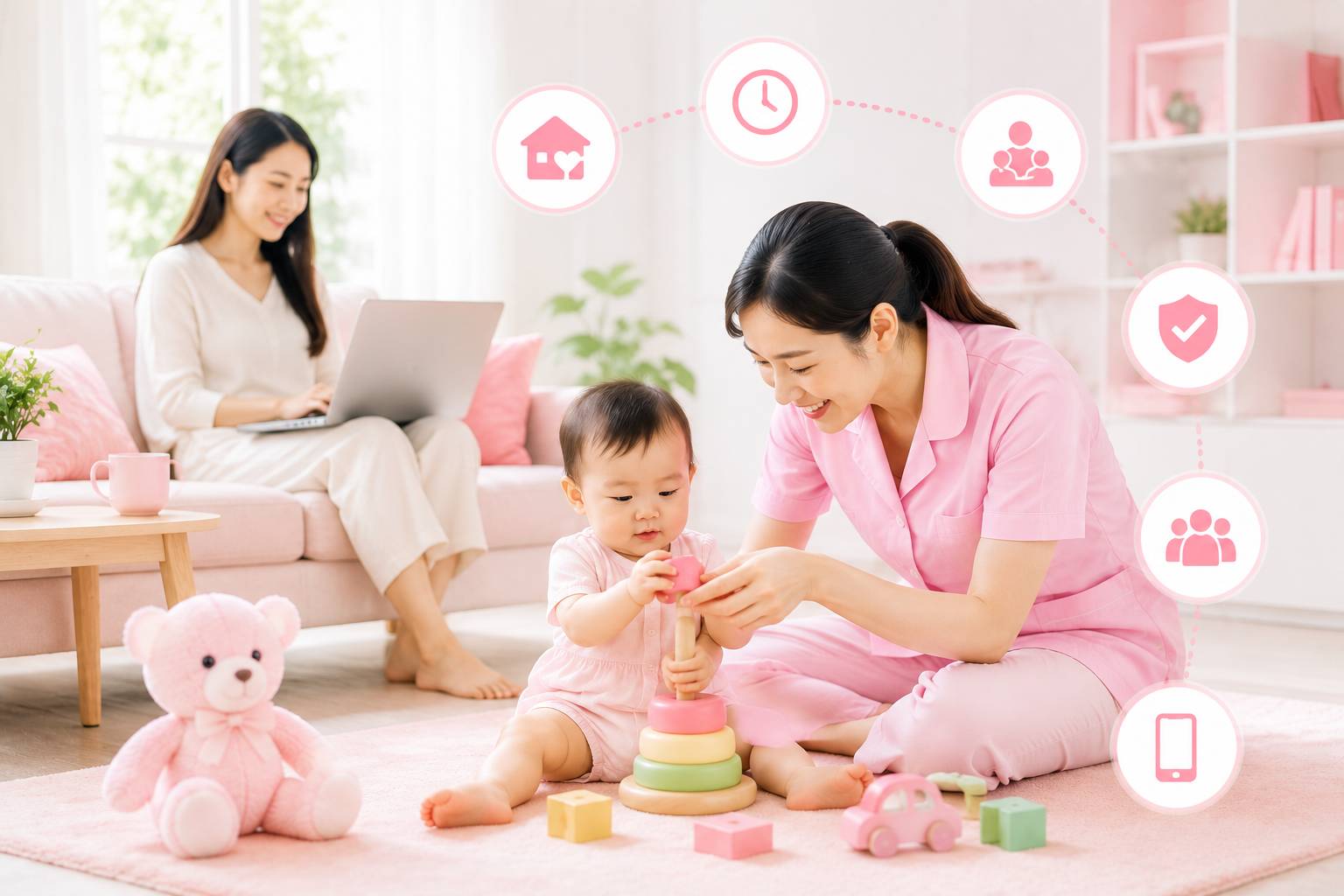 Xu Hướng Thuê Bảo Mẫu Tại Nhà Của Các Gia Đình Hiện Đại