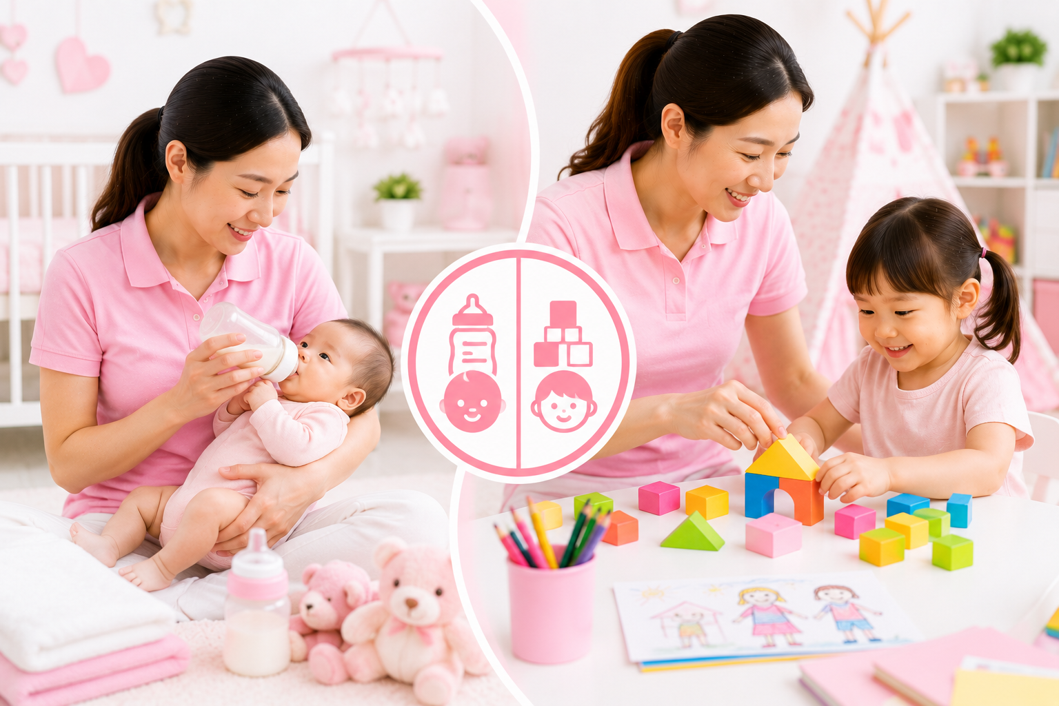 Bảo Mẫu Cho Trẻ Mẫu Giáo (2–6 Tuổi): Khác Biệt Gì So Với Chăm Trẻ Sơ Sinh?