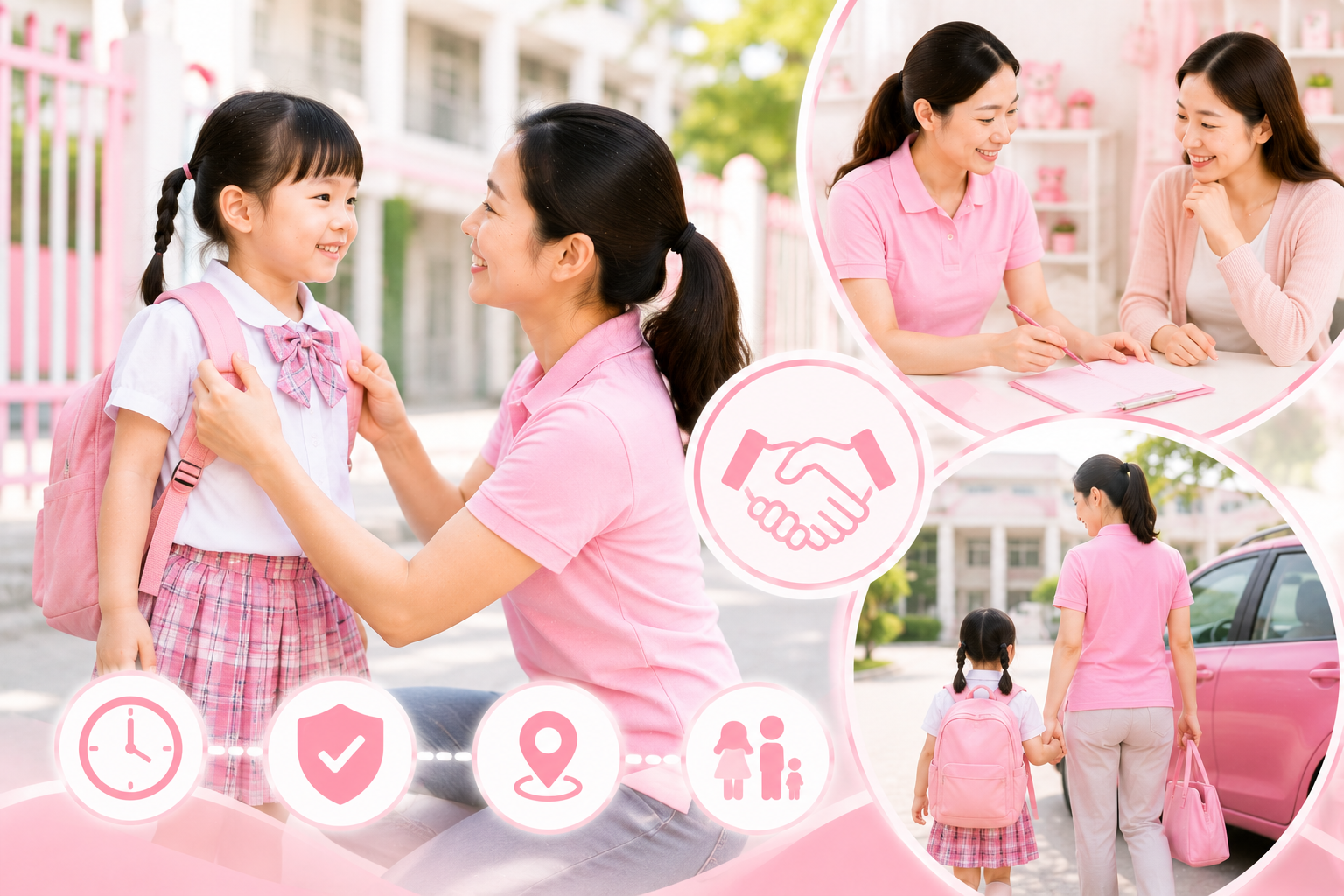 Bảo Mẫu Đưa Đón Trẻ Đi Học: Những Điều Ba Mẹ Cần Thống Nhất Trước