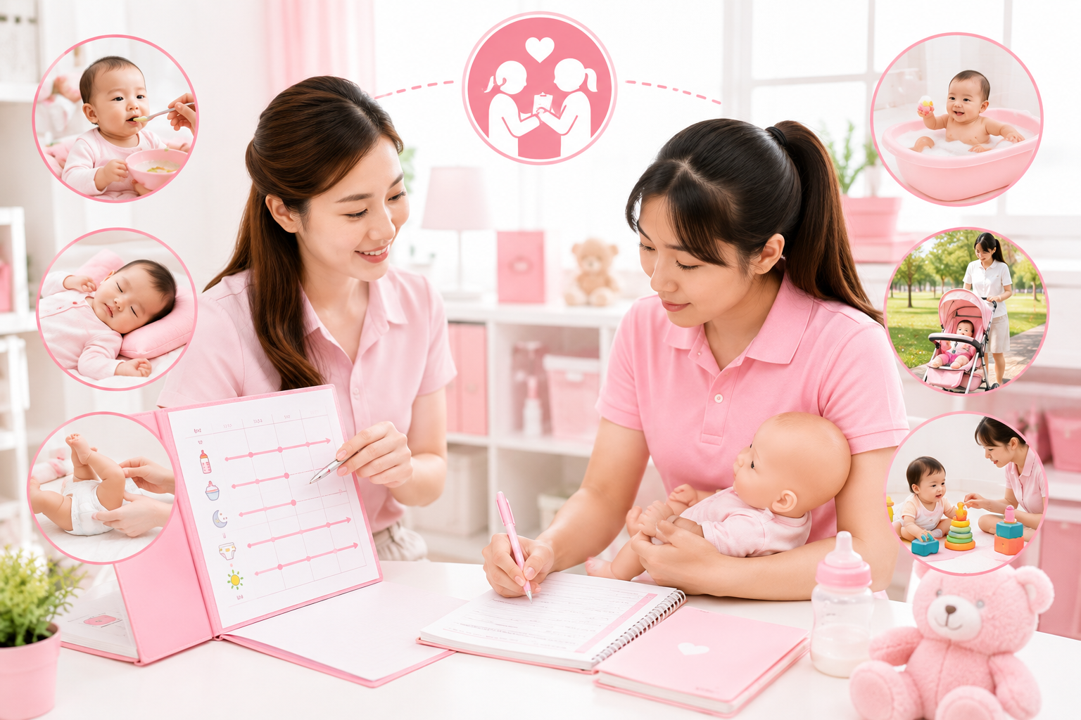 Cách Huấn Luyện Bảo Mẫu Mới Làm Quen Với Nếp Sinh Hoạt Của Bé