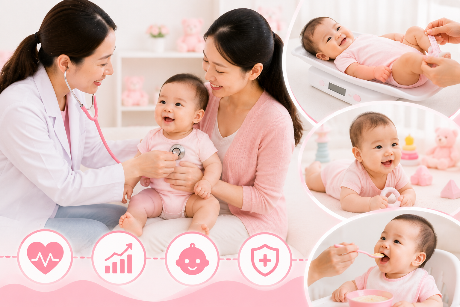 Khám Sức Khỏe Định Kỳ Cho Bé 6 Tháng Tuổi: Quy Trình, Dấu Hiệu Phát Triển Và Điều Mẹ Cần Biết