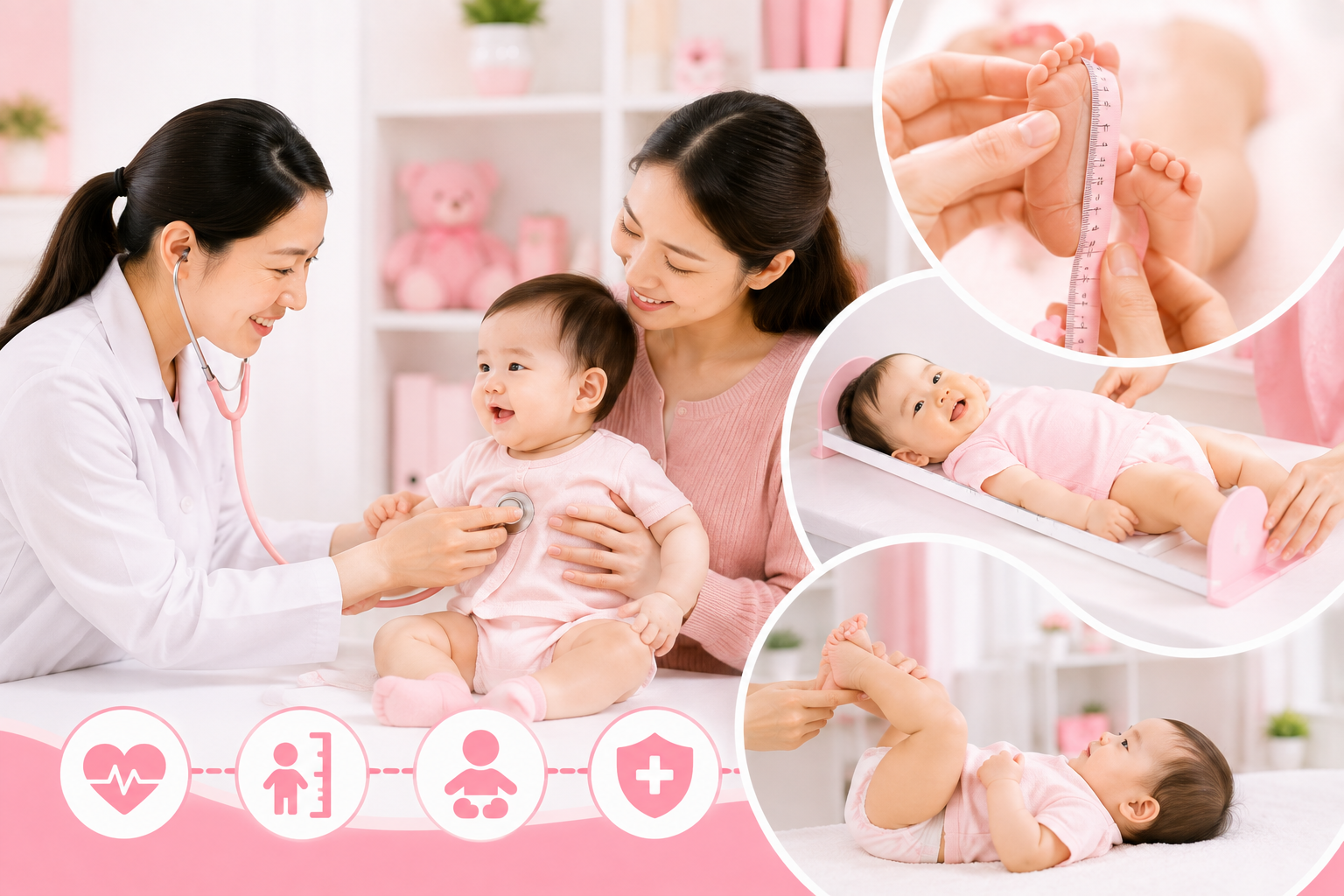 Khám sức khỏe định kỳ cho bé: Dấu hiệu và những điều mẹ cần biết
