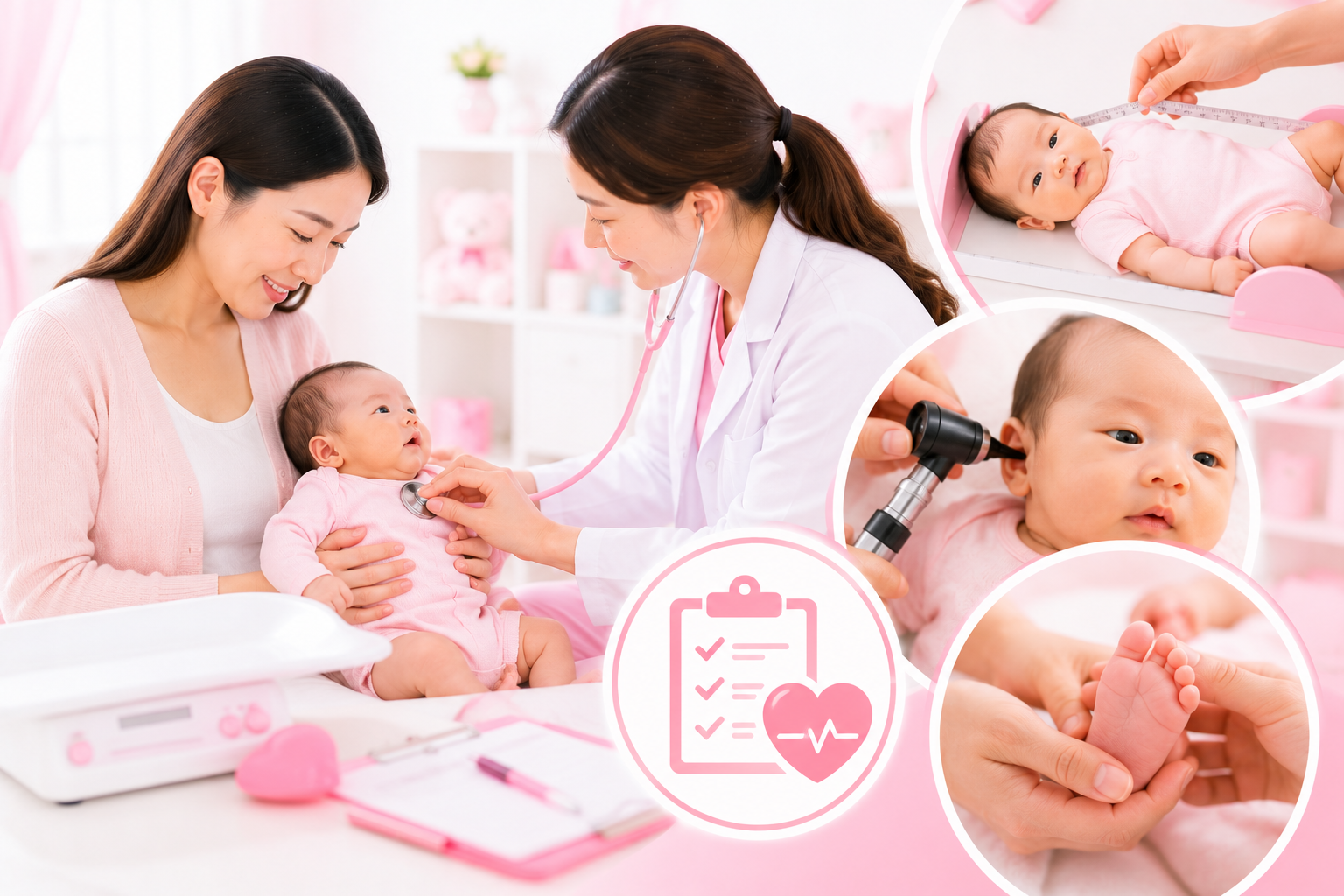 Khám sức khỏe định kỳ cho bé trong tuần đầu tiên là gì? Dấu hiệu và những điều mẹ cần biết