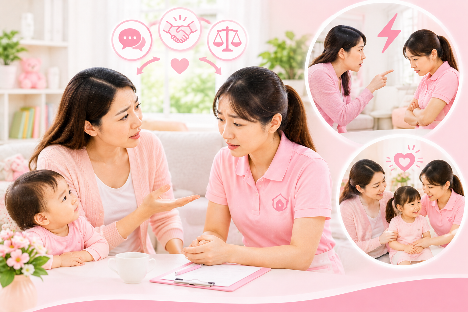 Khi Có Mâu Thuẫn Với Bảo Mẫu, Phụ Huynh Nên Xử Lý Ra Sao?