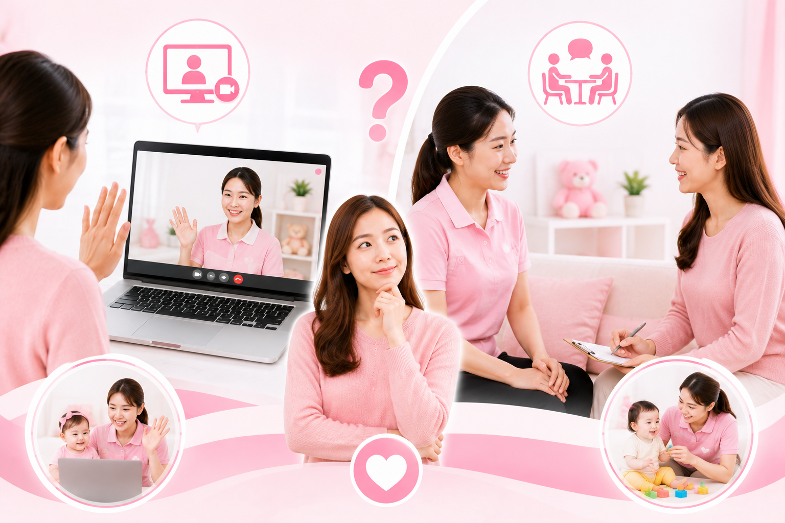 Phỏng Vấn Bảo Mẫu Qua Video Hay Gặp Trực Tiếp: Nên Chọn Cách Nào?