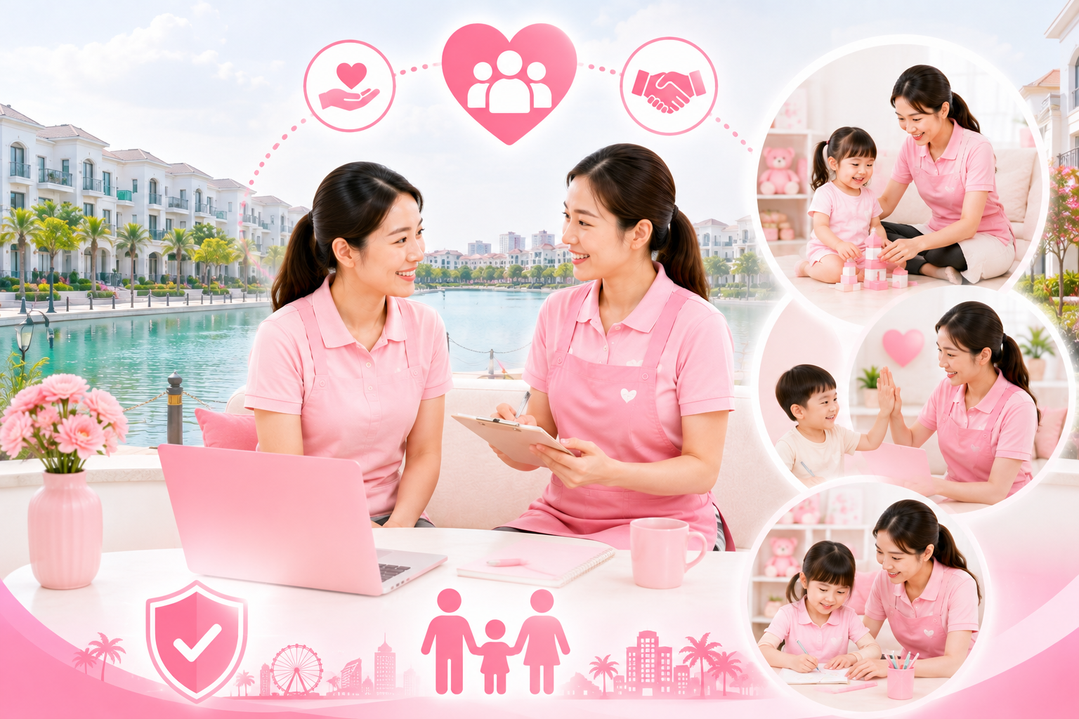 Tuyển Đối tác Bảo mẫu tại Vinhomes Ocean Park: Môi trường hợp tác văn minh, Đồng hành tin cậy cùng MomHub