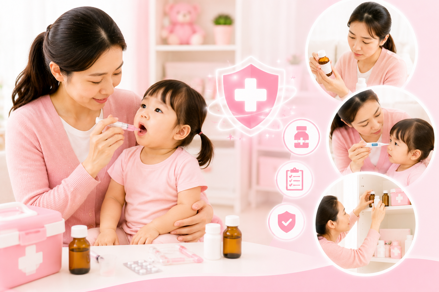 An toàn khi dùng thuốc cho trẻ em là gì? Dấu hiệu và những nguyên tắc mẹ cần biết