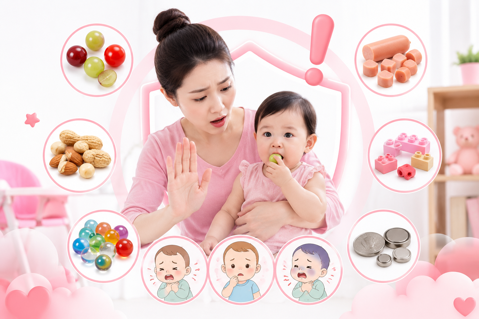 Các mối nguy hiểm gây mắc nghẹn hàng đầu ở trẻ nhỏ: Dấu hiệu và điều mẹ cần biết
