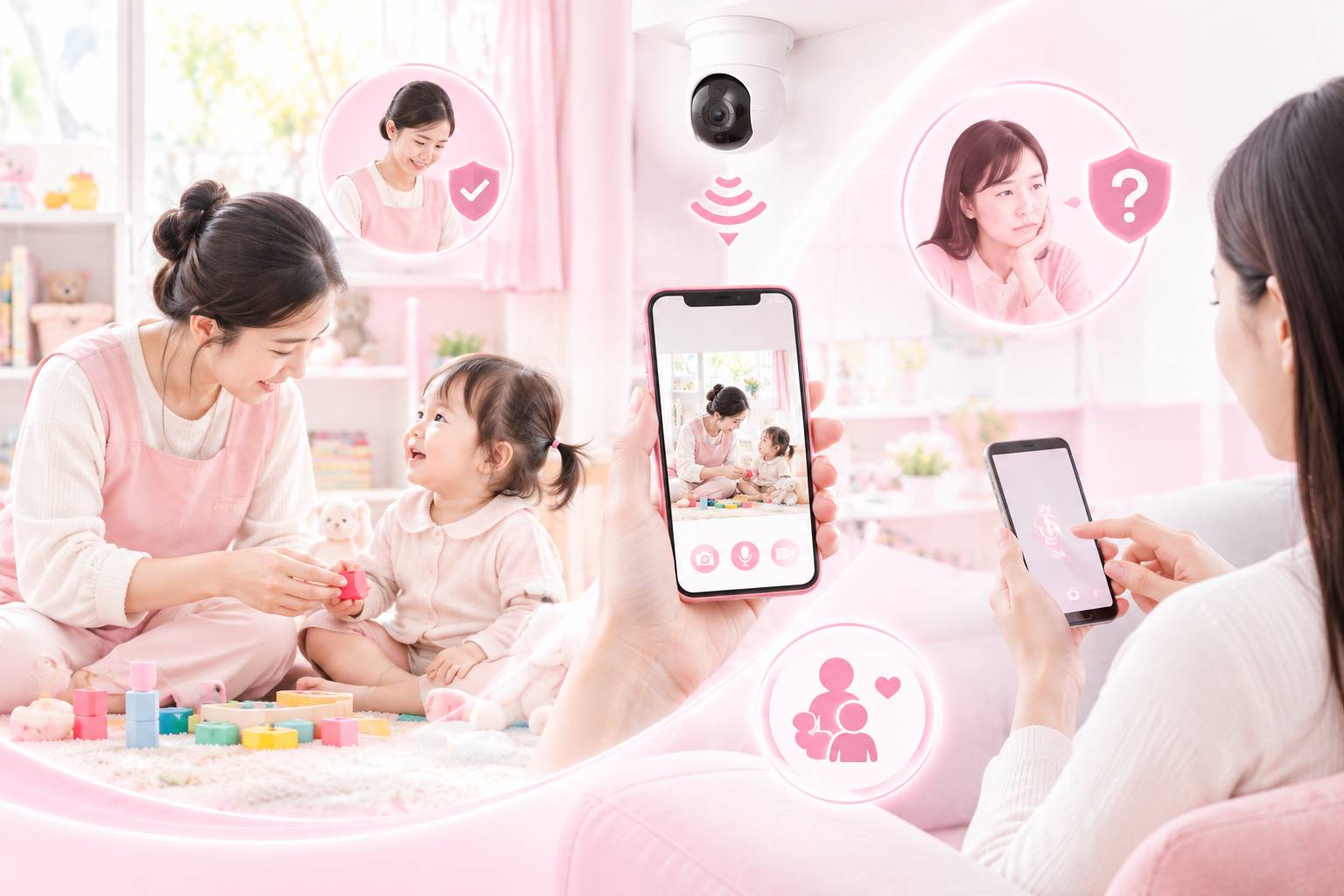 Có Nên Lắp Camera Giám Sát Khi Thuê Bảo Mẫu? Góc Nhìn Từ Hai Phía