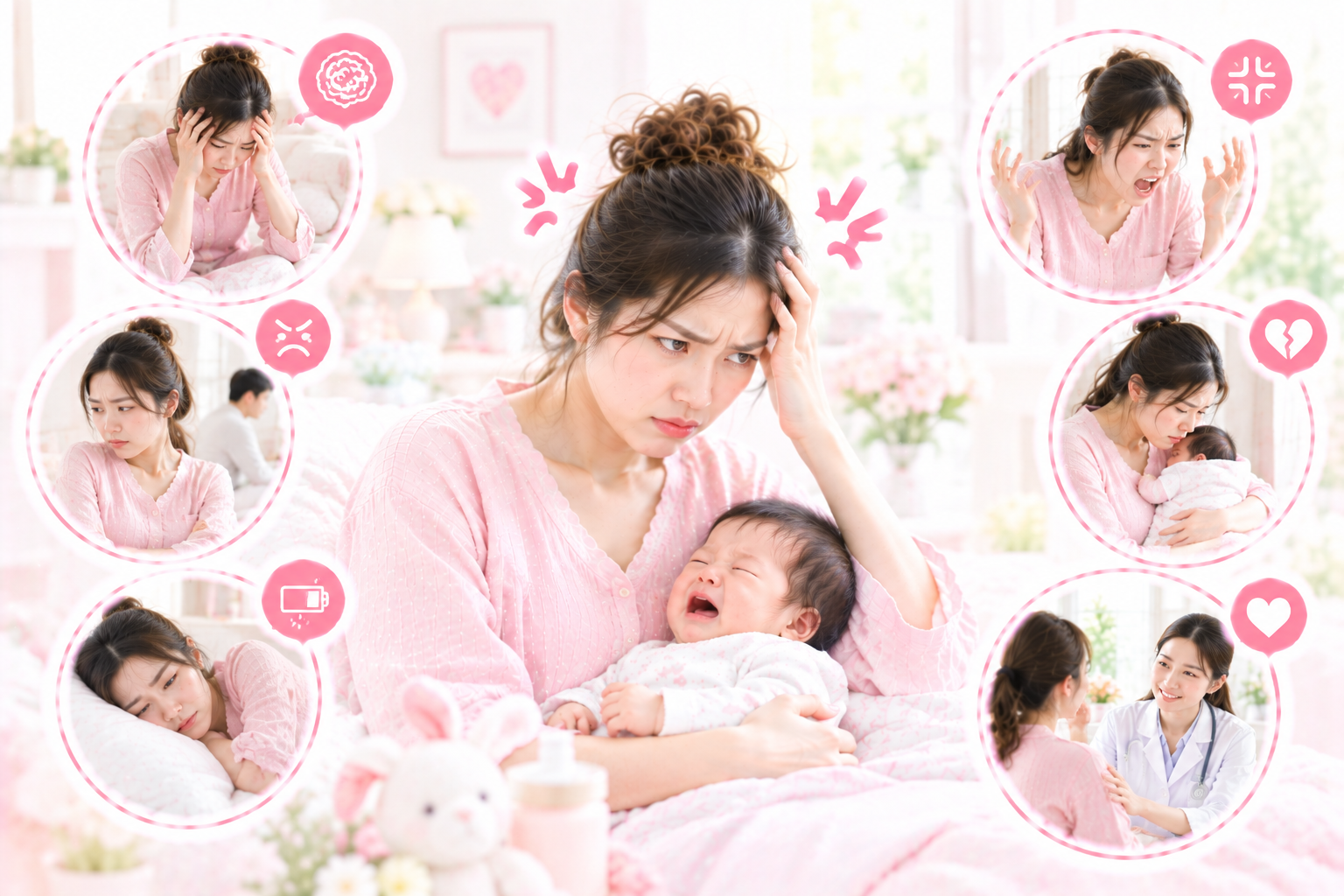 Cơn giận dữ sau sinh là gì? Dấu hiệu và những điều mẹ cần biết