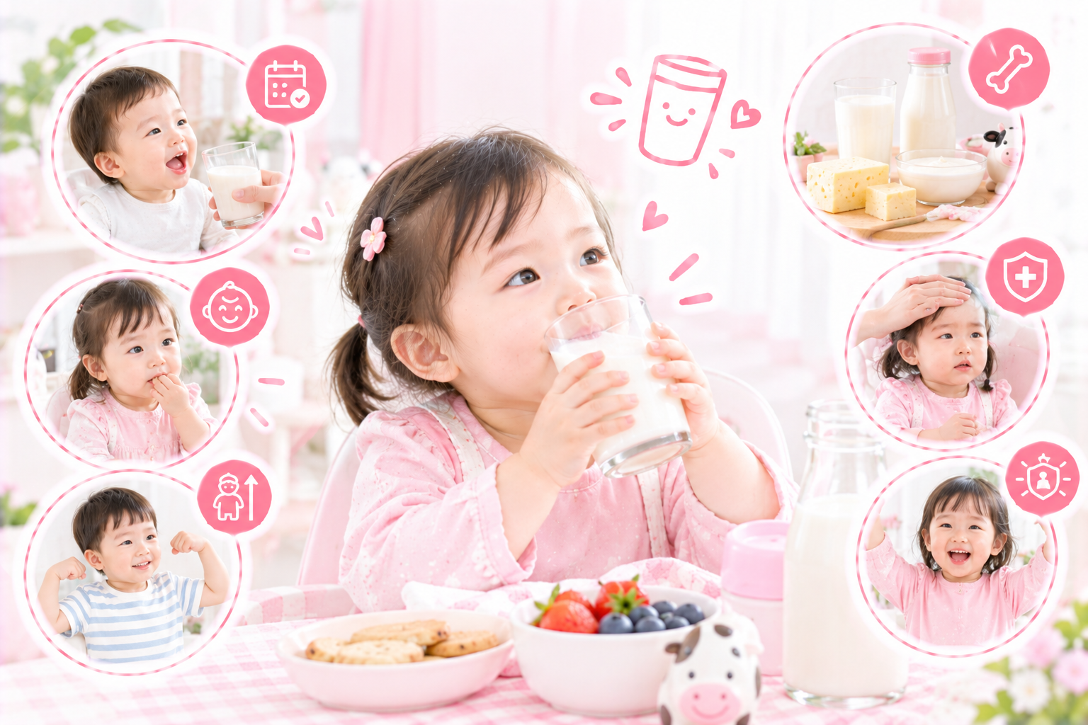 Giới thiệu sữa bò cho trẻ: Thời điểm, dấu hiệu và những điều mẹ cần biết