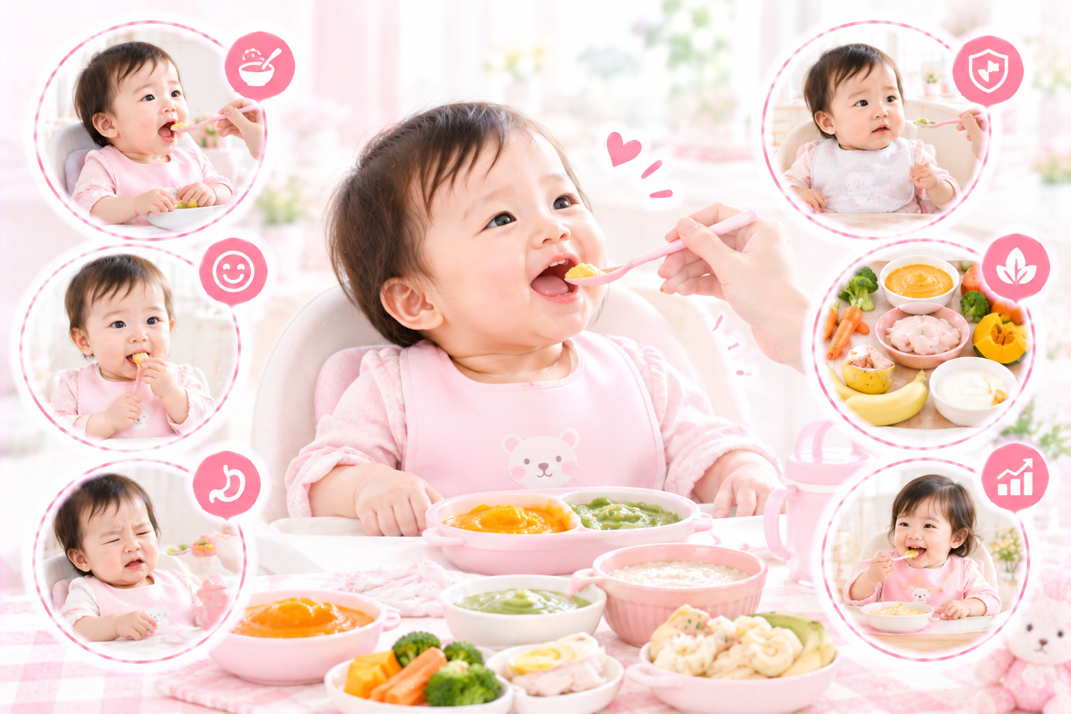 Giới thiệu thức ăn đặc cho bé là gì? Dấu hiệu và những điều mẹ cần biết