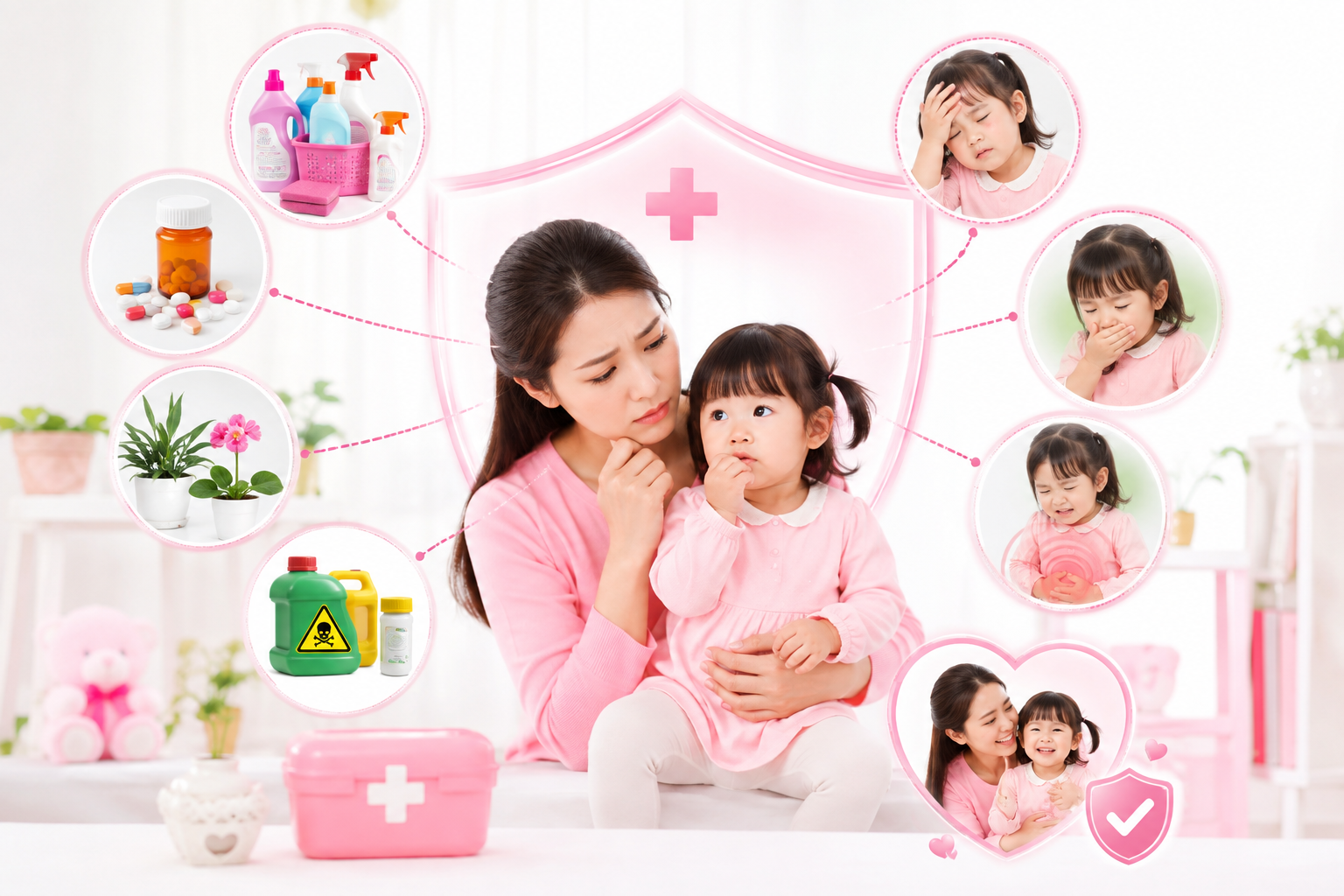 Ngộ độc ở trẻ em: Các chất độc thường gặp, dấu hiệu nhận biết và những điều mẹ cần biết
