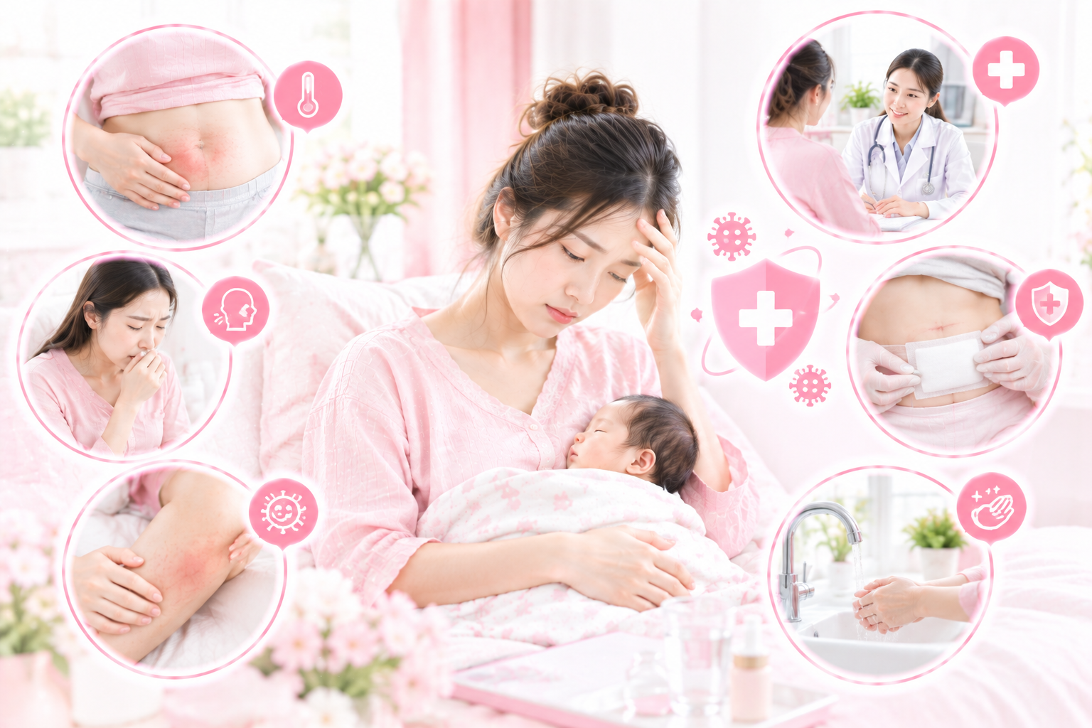 Nhiễm trùng sau sinh là gì? Dấu hiệu và những điều mẹ cần biết