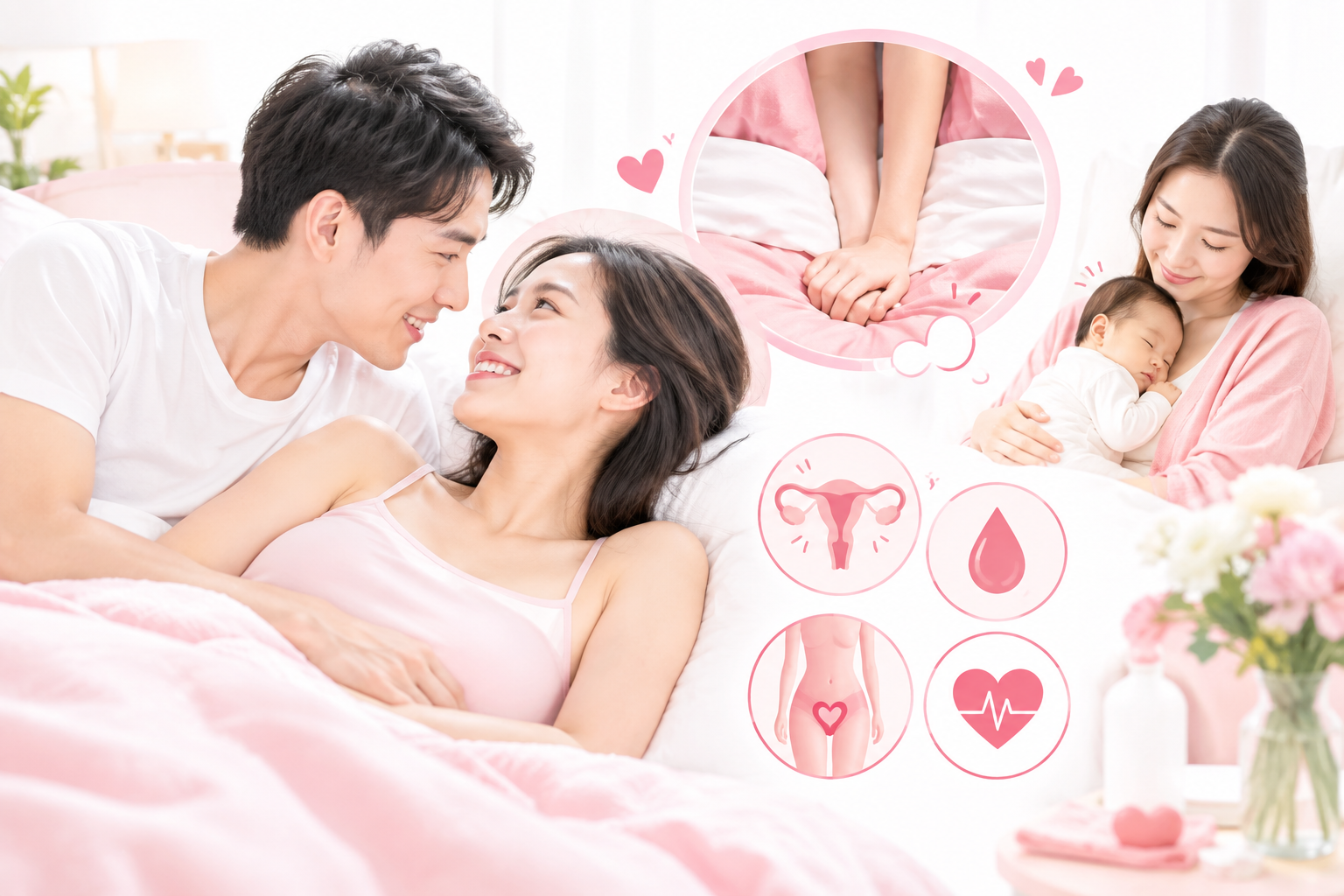 Quan hệ tình dục sau sinh là gì? Dấu hiệu và những điều mẹ cần biết