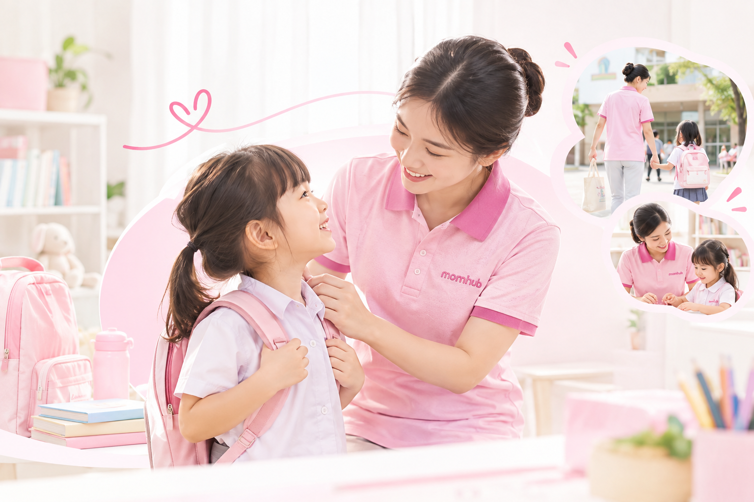 Mùa Tựu Trường: Momhub Đồng Hành Cùng Phụ Huynh Chuẩn Bị Cho Con Vào Lớp 1