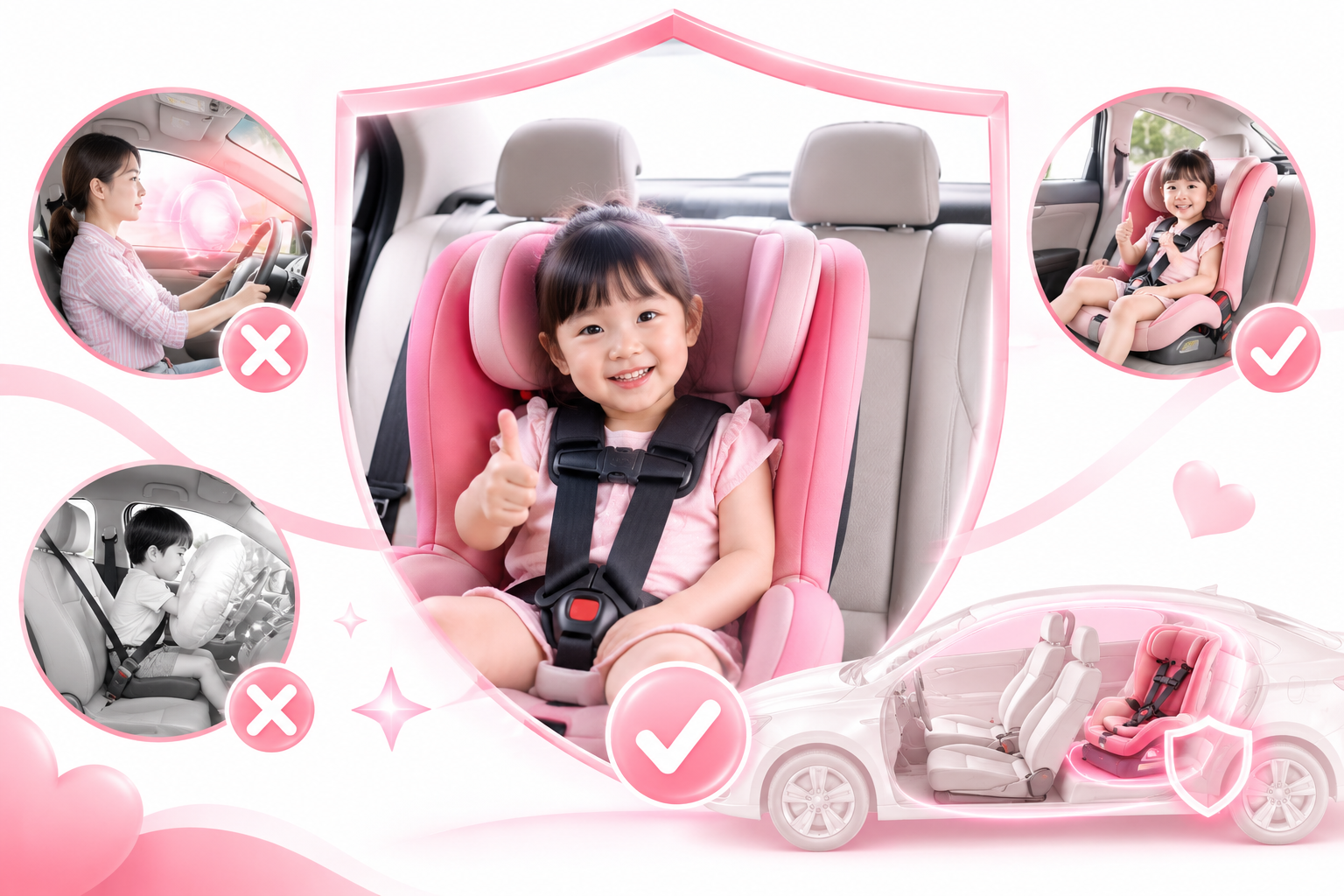 Tại sao trẻ em luôn nên ngồi ở ghế sau xe ô tô? Giải mã nguyên nhân từ góc nhìn chuyên gia