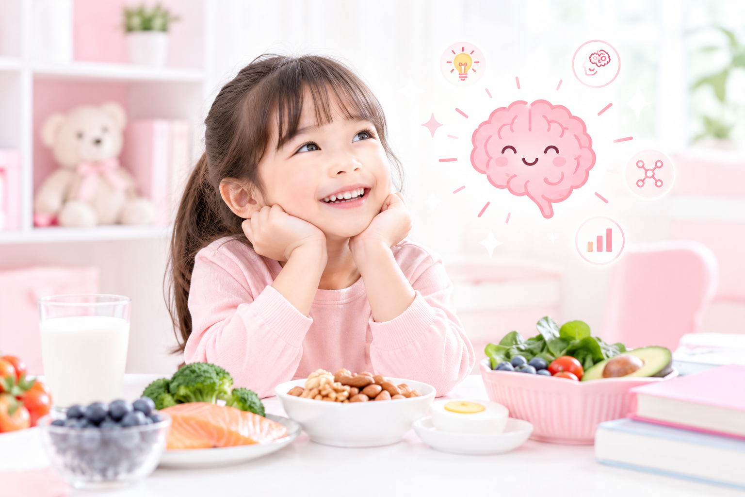Thực phẩm tăng cường trí não cho trẻ em là gì? Dấu hiệu và những điều mẹ cần biết