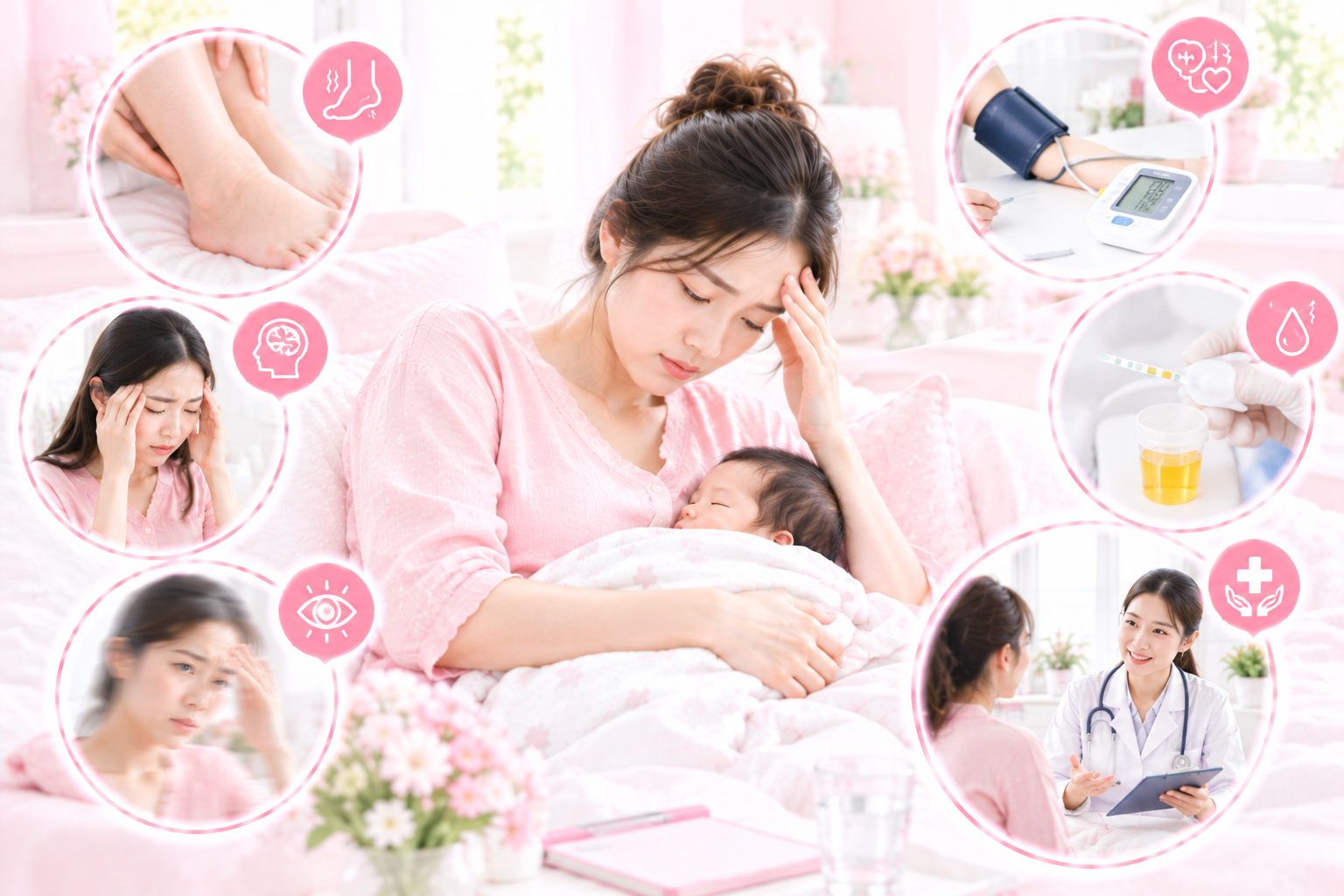 Tiền sản giật sau sinh là gì? Dấu hiệu và những điều mẹ cần biết