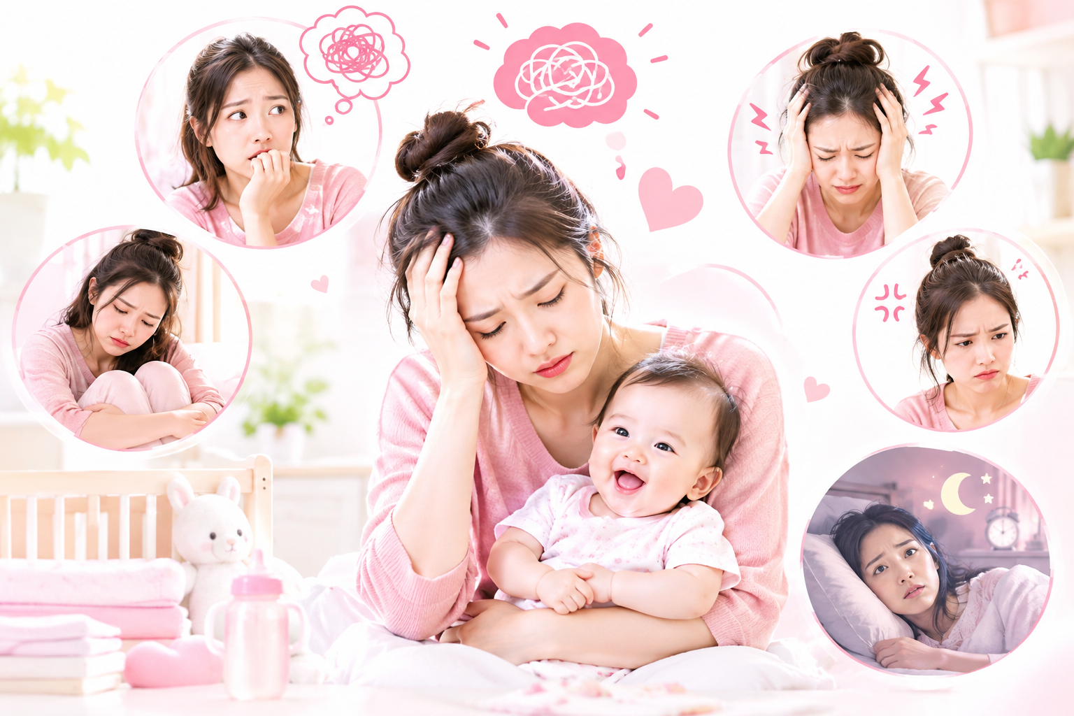 Top 6 Rối Lạn Tâm Trạng Và Lo Âu Chu Sinh Thường Gặp Mẹ Bỉm Cần Biết